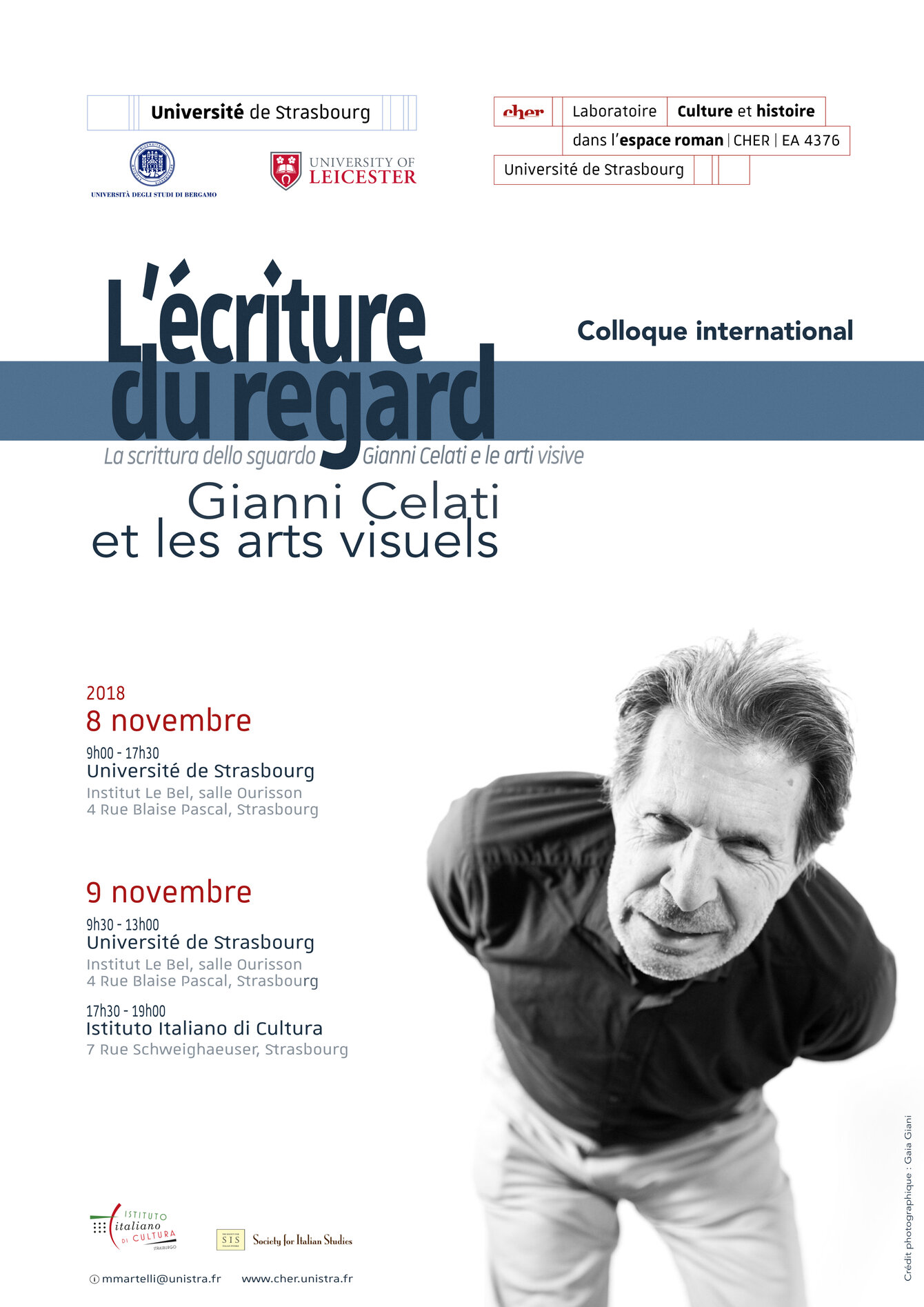 Affiche Colloque Celati 2018