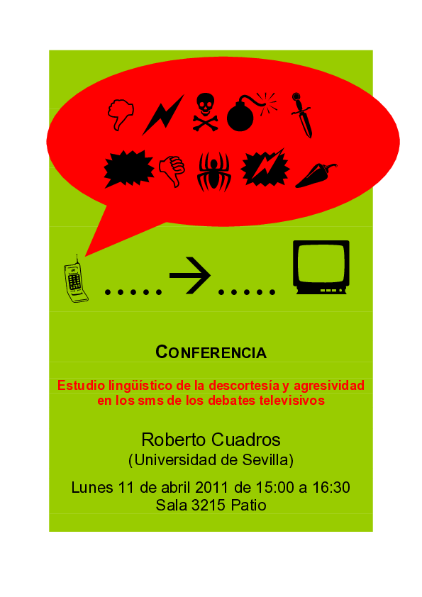 Affiche conférence Roberto Duadro Muñoz