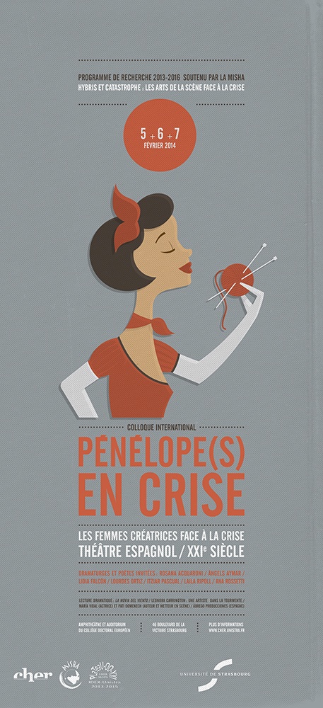 Affiche "Pénélope(s) en crise"